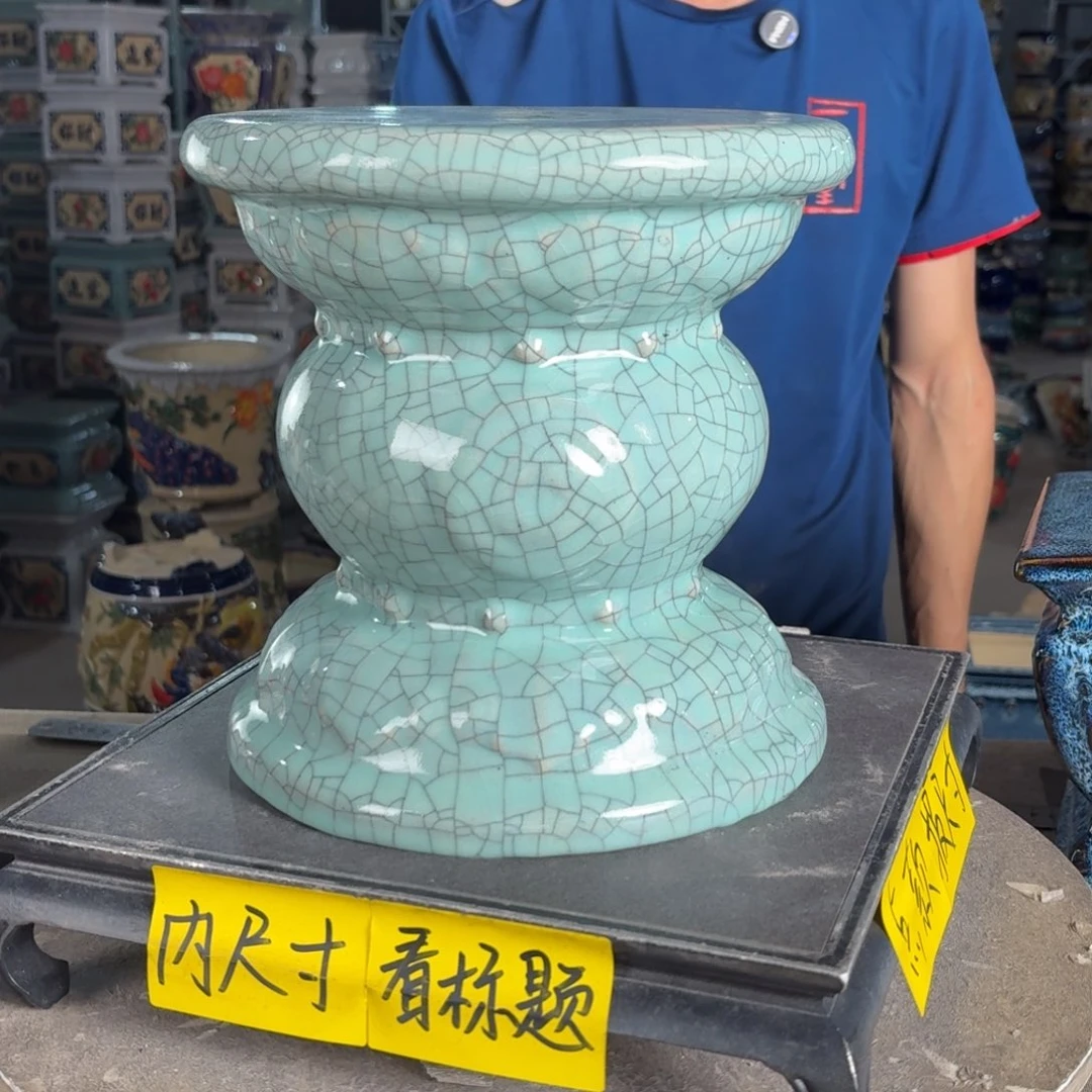 一风堂石湾花盆 面23高23