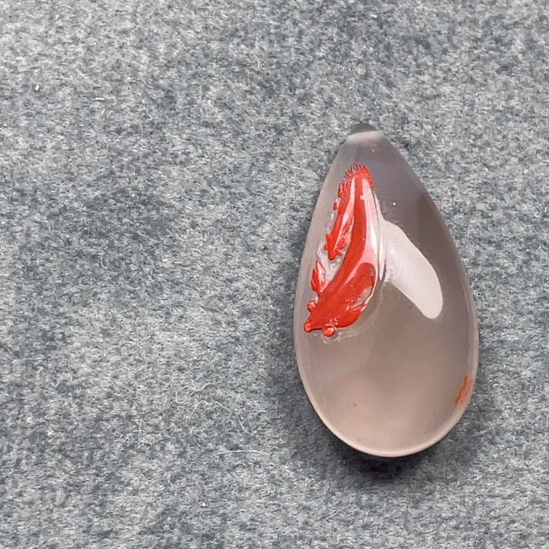 南红玛瑙未镶嵌吊坠