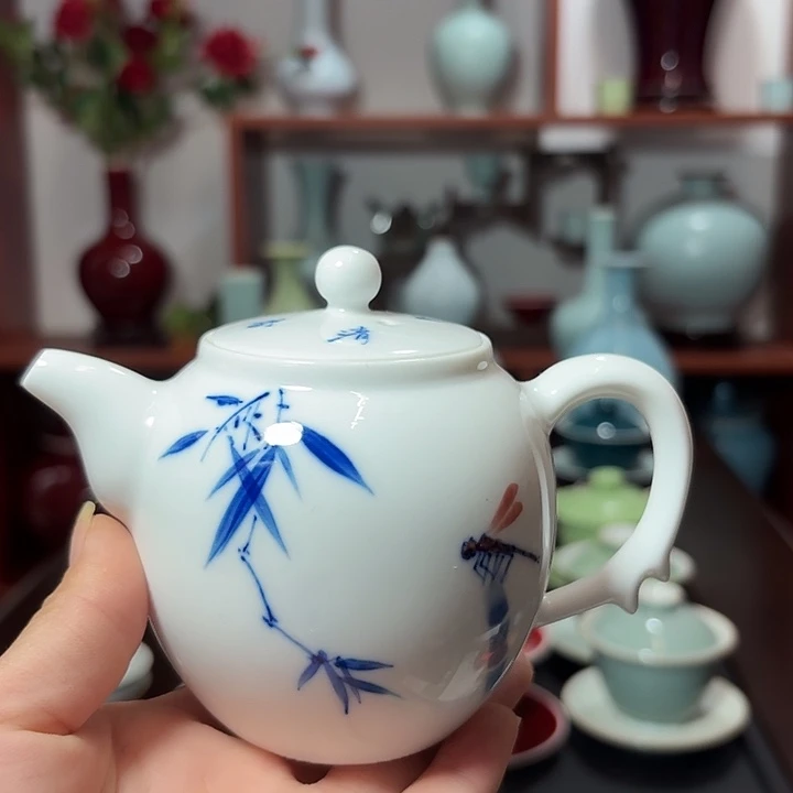 陶瓷景德镇高温陶瓷茶壶