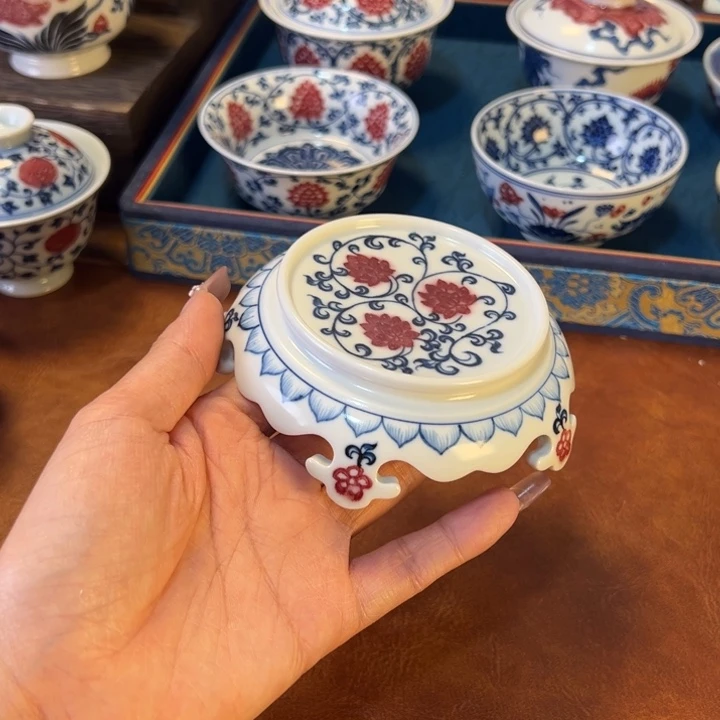 瓷片景德镇陶瓷手工手绘
