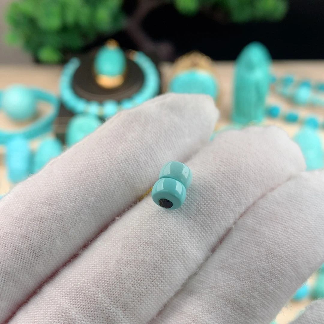 【闪购商品】绿松石配珠卡6.4未镶嵌