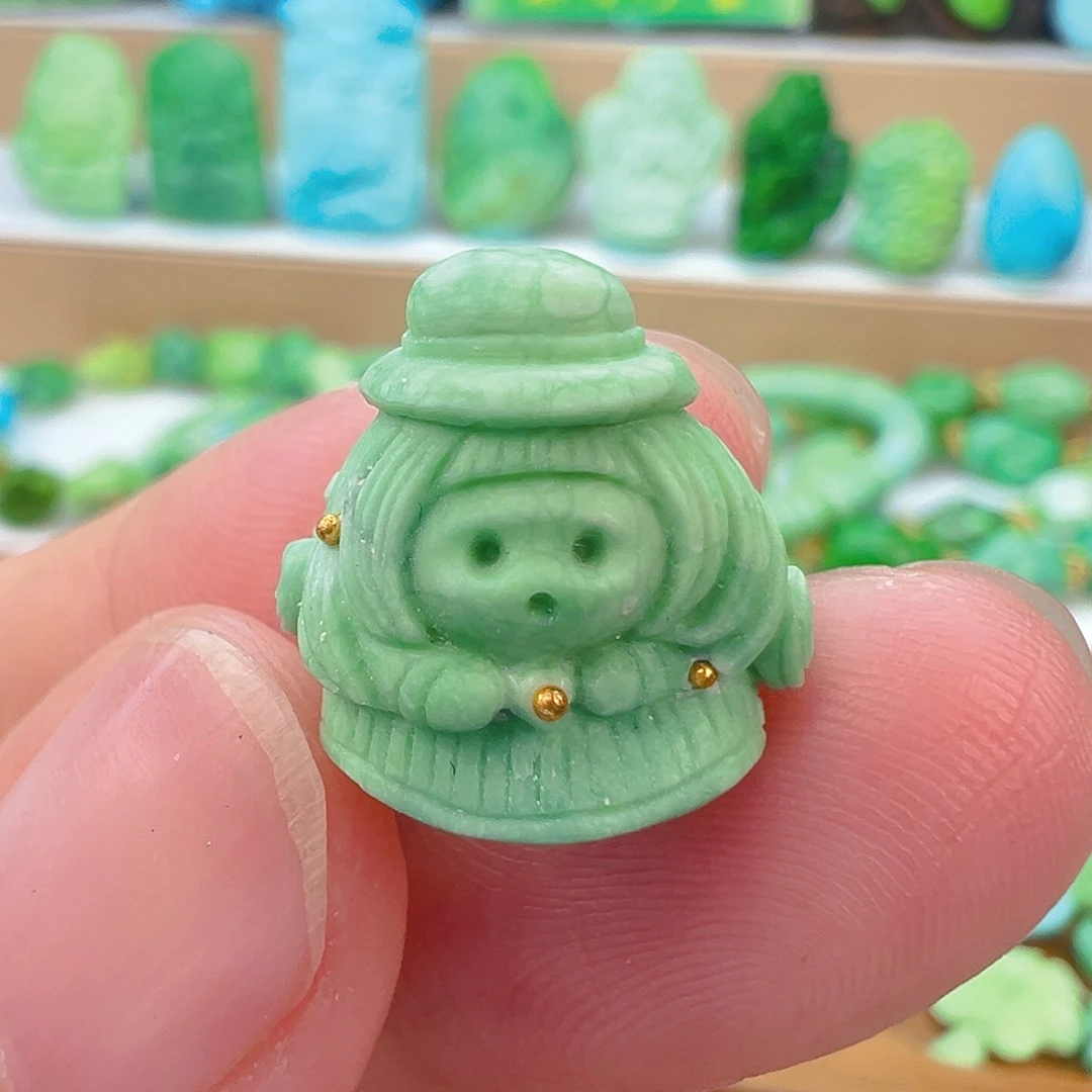 未镶嵌绿松石项链