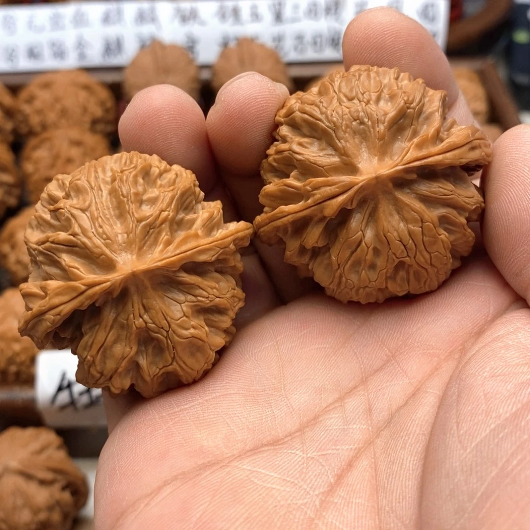 文玩核桃吊坠45尺 全品苹果园 14