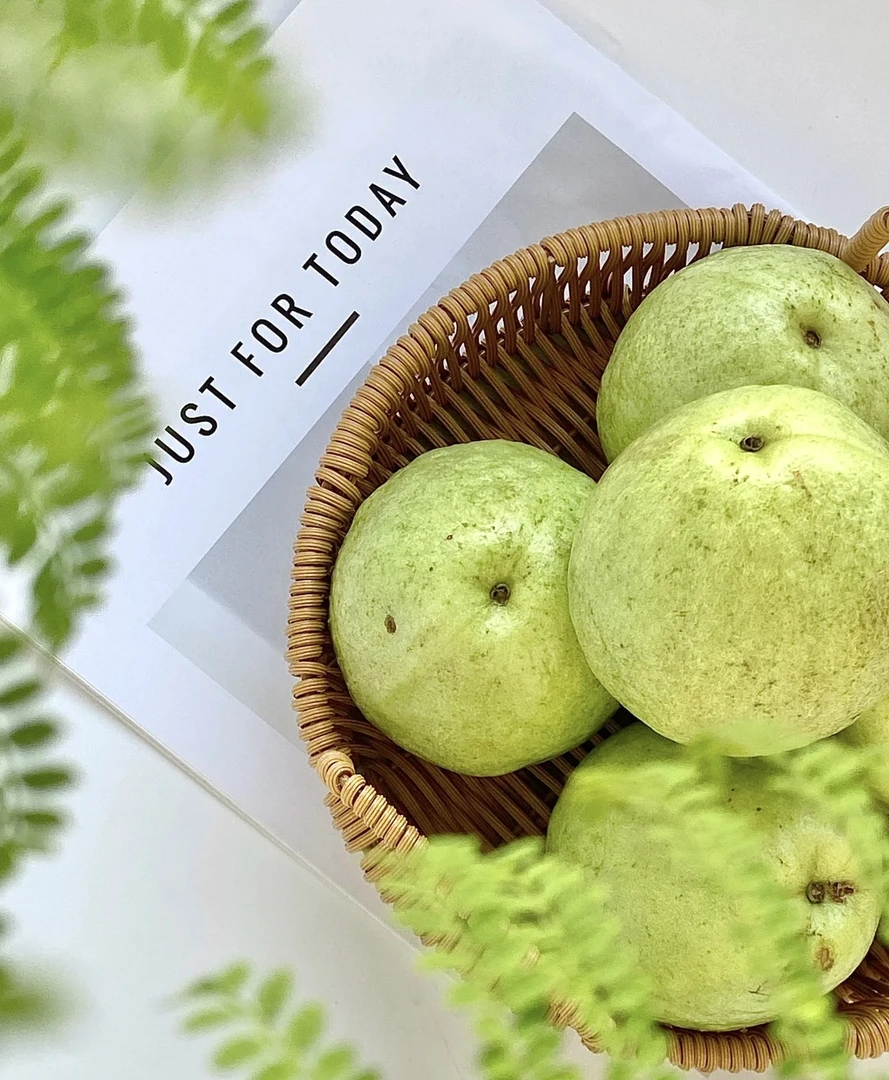 白心奶油芭乐自家果园老树靓果癞瓜水果油蟠桃