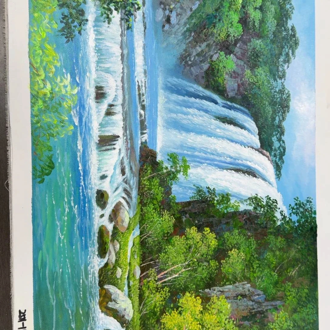 油画我也想要这样一