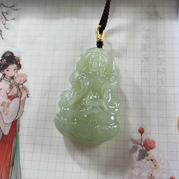 颈饰未镶嵌和田玉