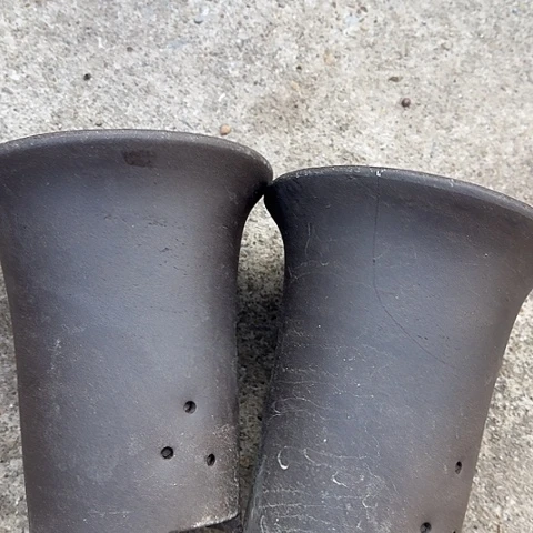 紫砂宜兴紫砂花盆18+18素面兰花盆