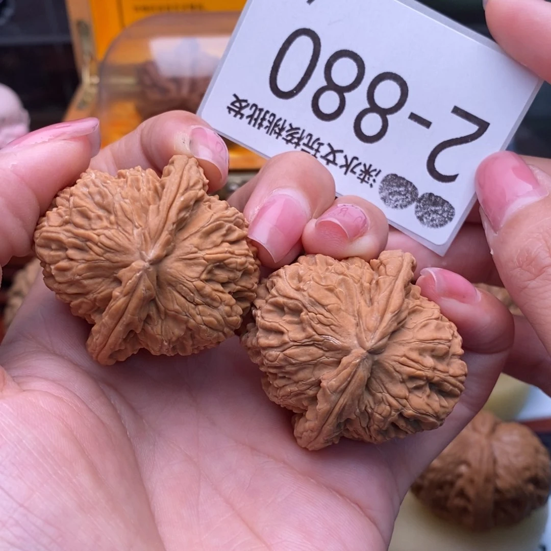 文玩核桃把件40狮子头
