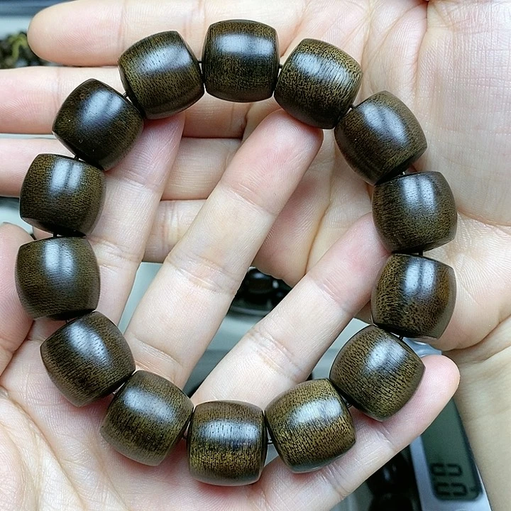 手串沉香李*越南芽庄白棋楠