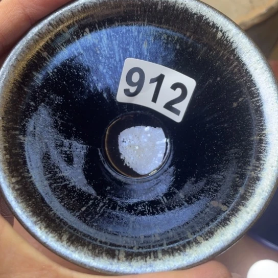 茶盏沐雨茶器柴烧主人杯