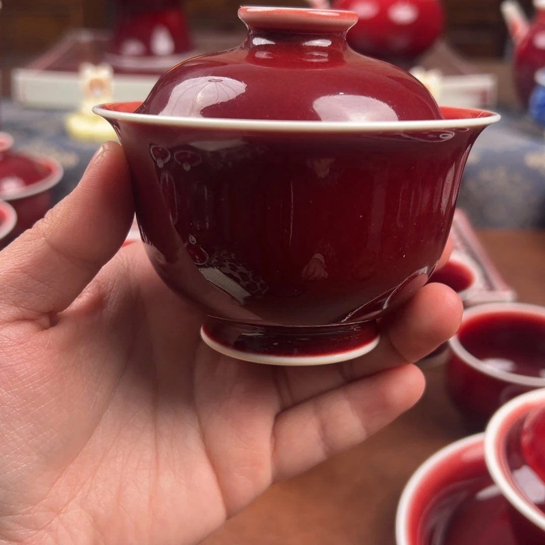 久***菲陶瓷景德镇陶瓷郎红