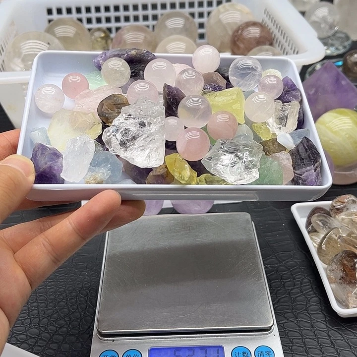 水晶珠宝半成品未镶嵌28福利礼包