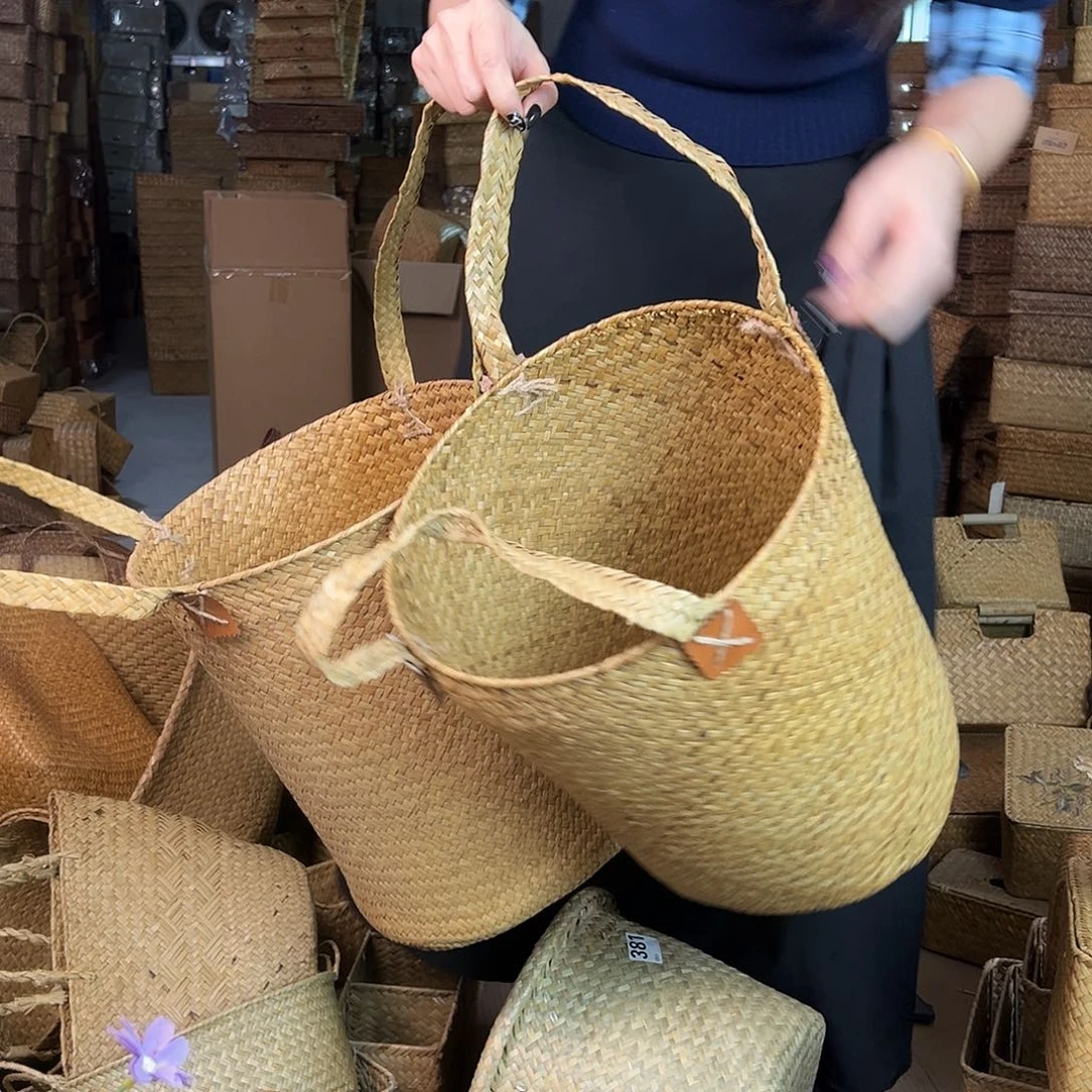 草编包/草编收纳盒微瑕疵