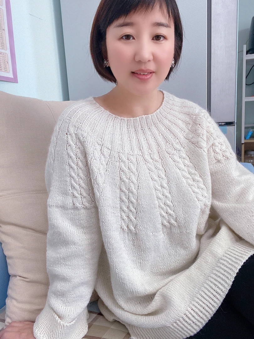 方圆爱编织 材料包 全羊毛手编线diy视频教程