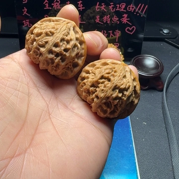 吊坠文玩核桃有修宫灯41