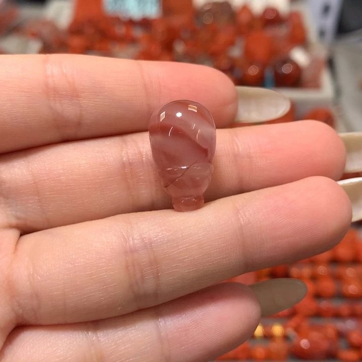 【闪购商品】未镶嵌三通12+南红玛瑙