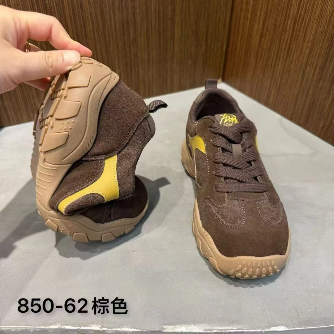 复古休闲鞋平底百搭女休闲鞋