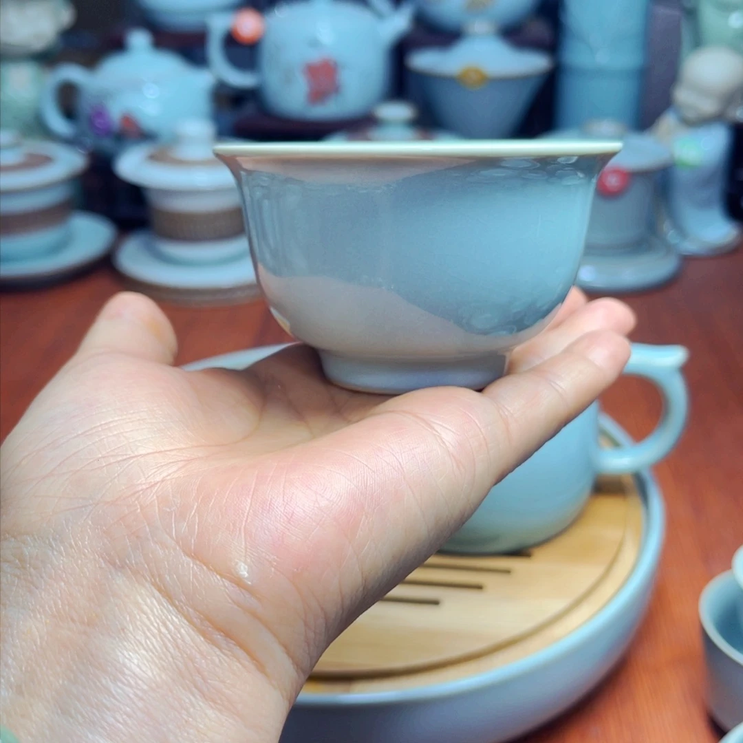 【闪购商品】原产地汝瓷厂，茶器摆件大全