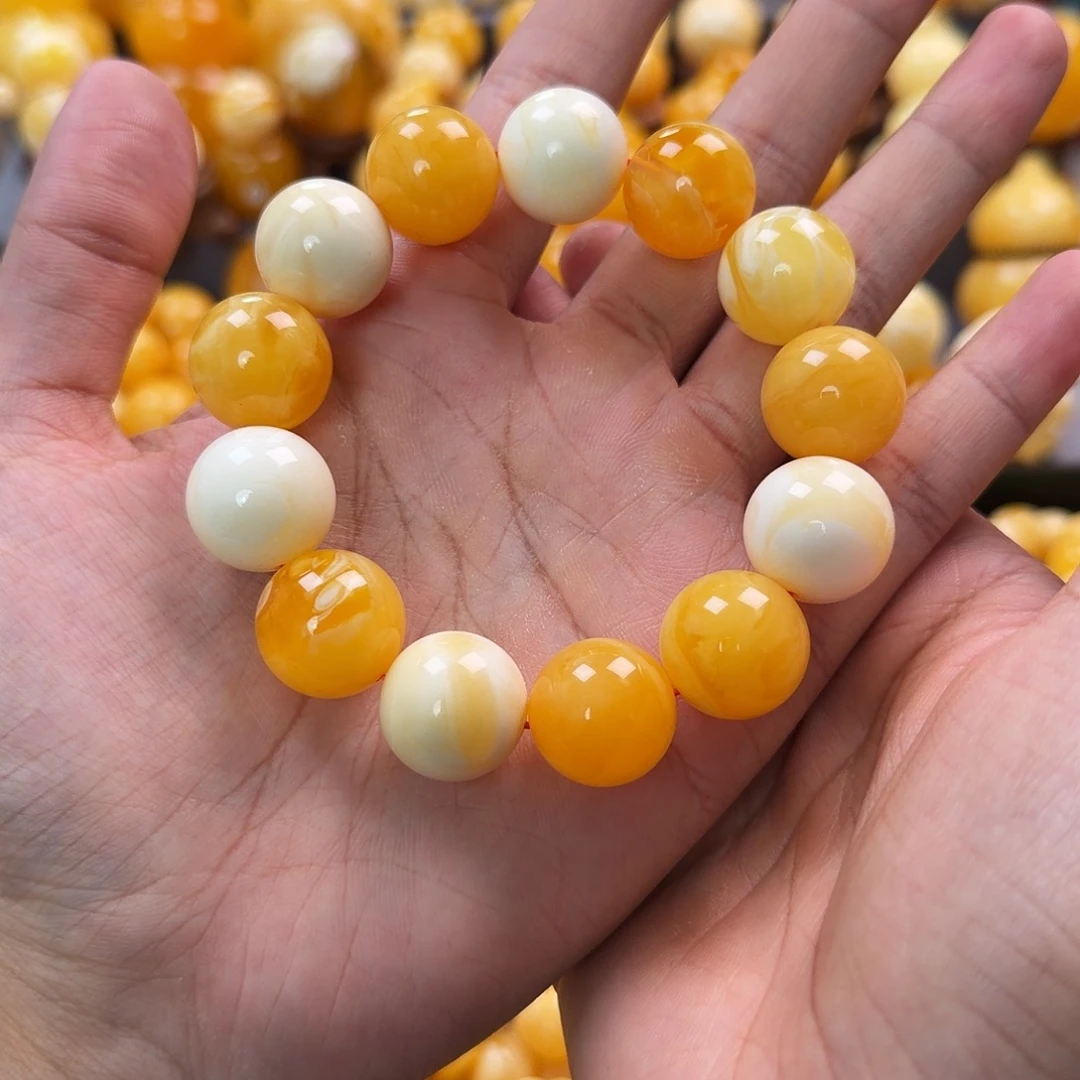 琥珀未镶嵌珠宝奇石17mm