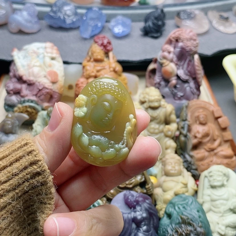 【闪购商品】未镶嵌吊坠定制石英质玉