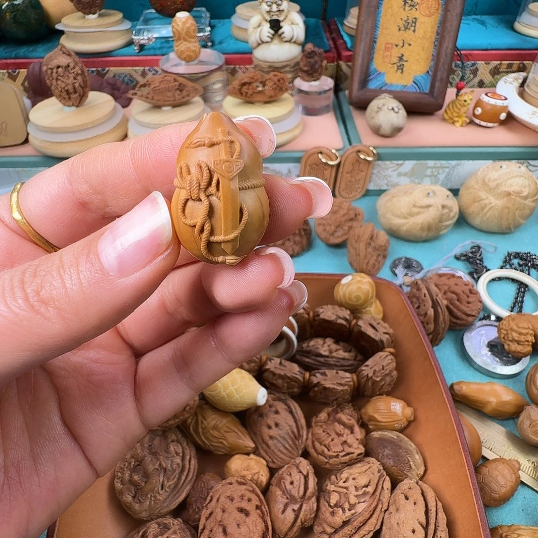 橄榄核手串/手链核潮核雕手工制作