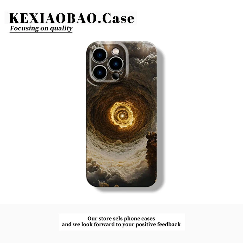 云涡适用苹果16promax手机壳创意苹果14/13个性iPhone11/12/15pro