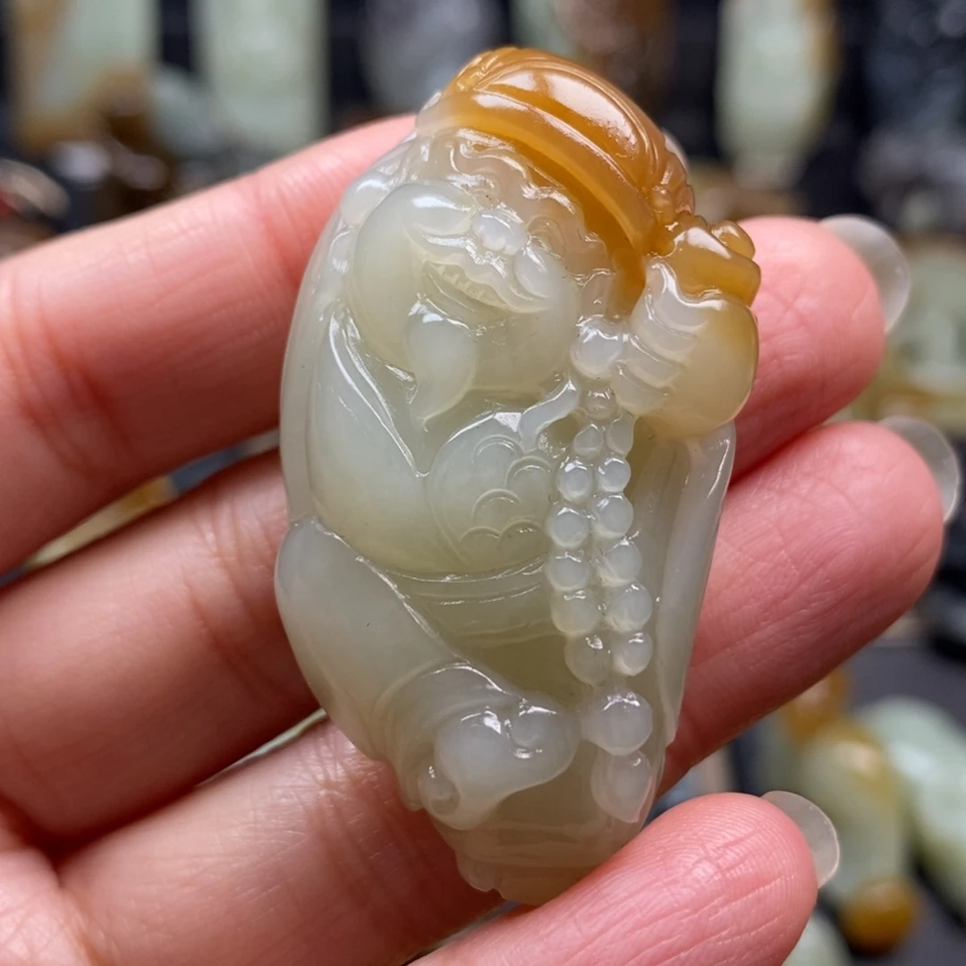 和田玉挂件未镶嵌