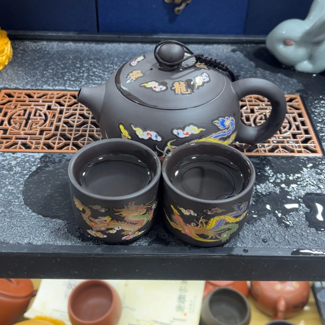 茶杯紫砂紫砂壶一壶2杯