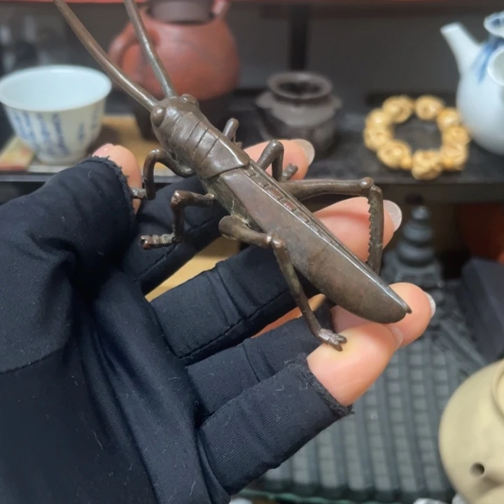 铜中古工艺品摆件