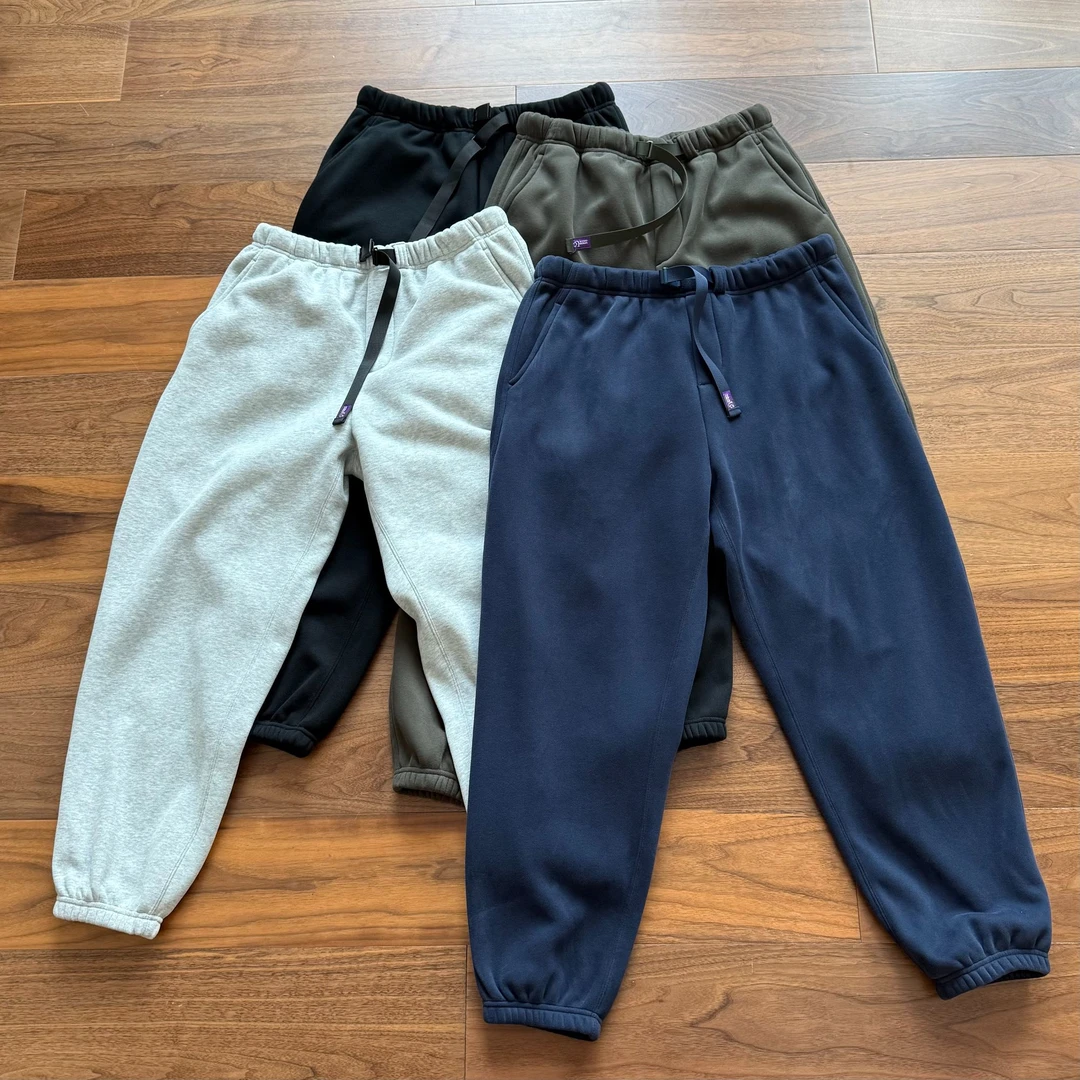 【紫标/加绒卫裤】宽松版 日系 重磅 加绒长袖卫裤纯色宽松运动