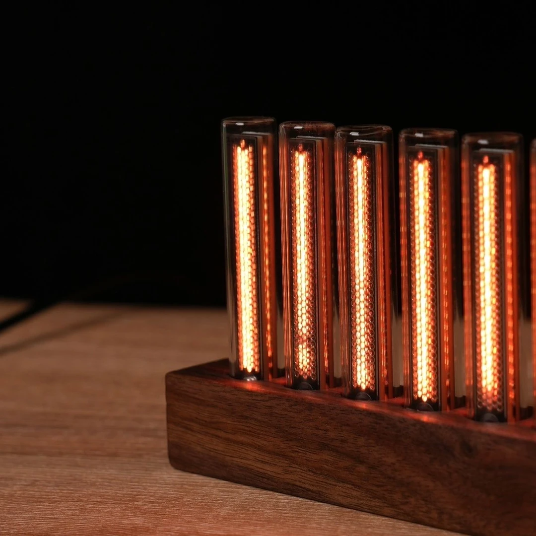 RGB拾音电平灯桌面摆件氛围灯拟辉光管律动节奏灯朋克礼物摆件