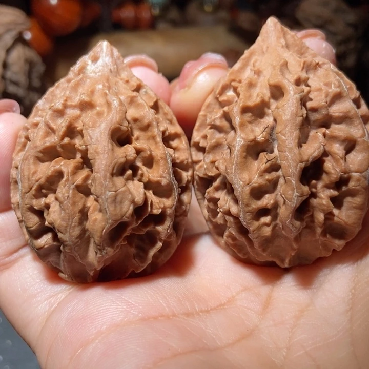 把件文玩核桃东北楸子小雪264