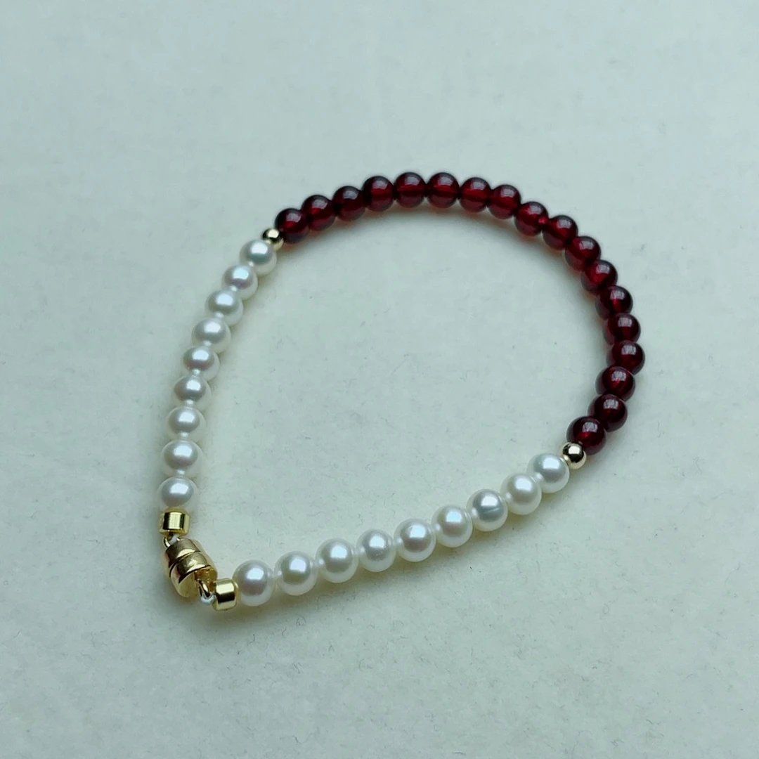 淡水珍珠手链合金m****儿
