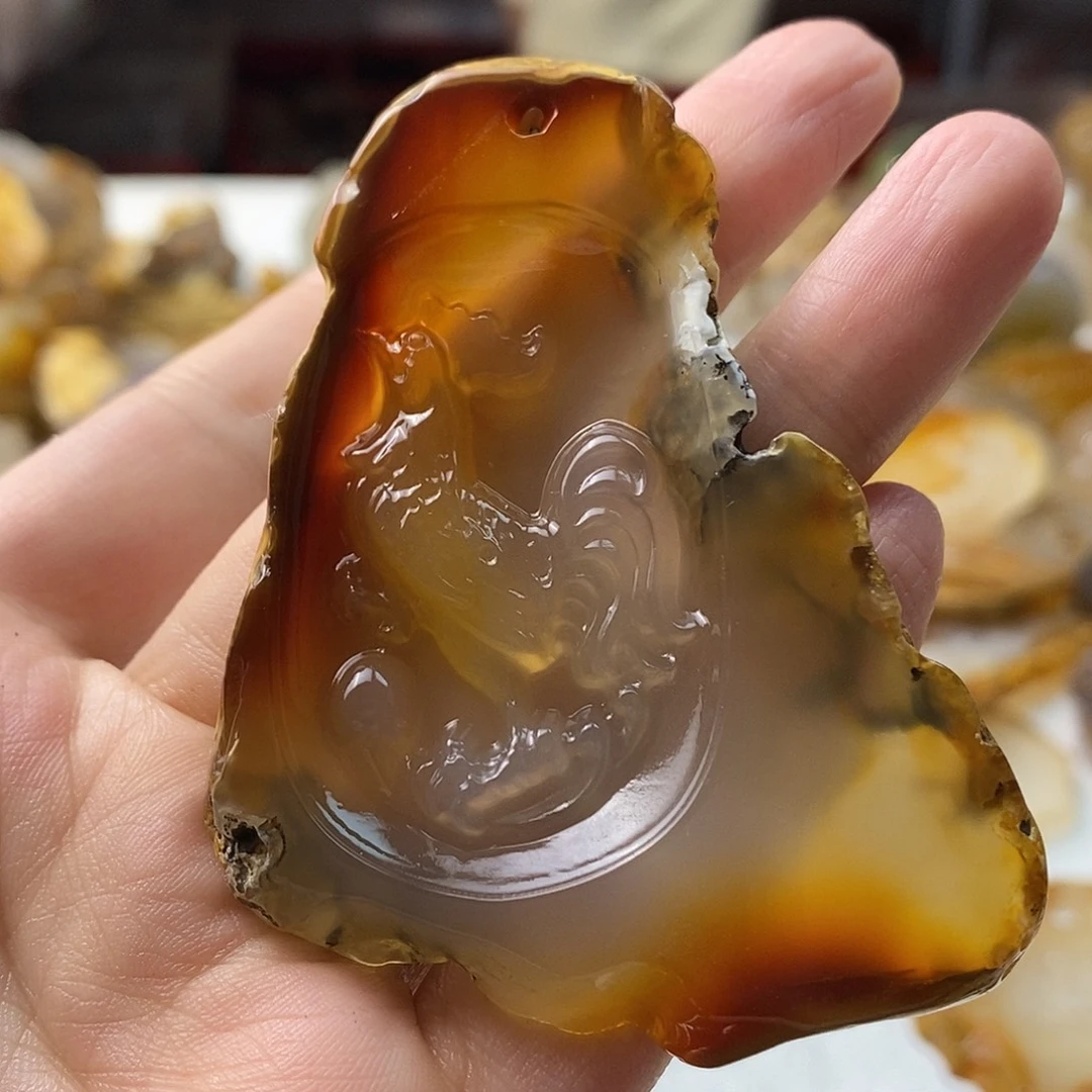 玛瑙/玉髓未镶嵌颈饰