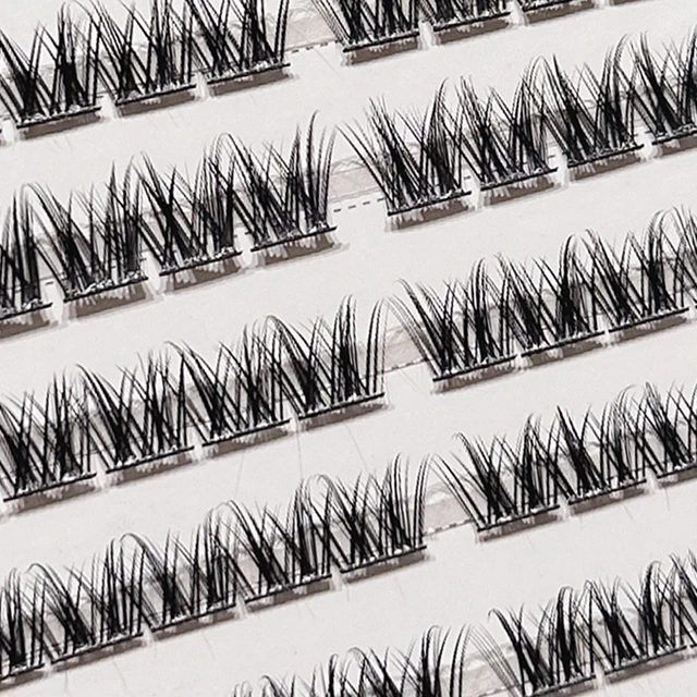 烟柔鼠系鸟系漫画嫁接假睫毛自然彷真女单簇初学者懒人日常睫毛