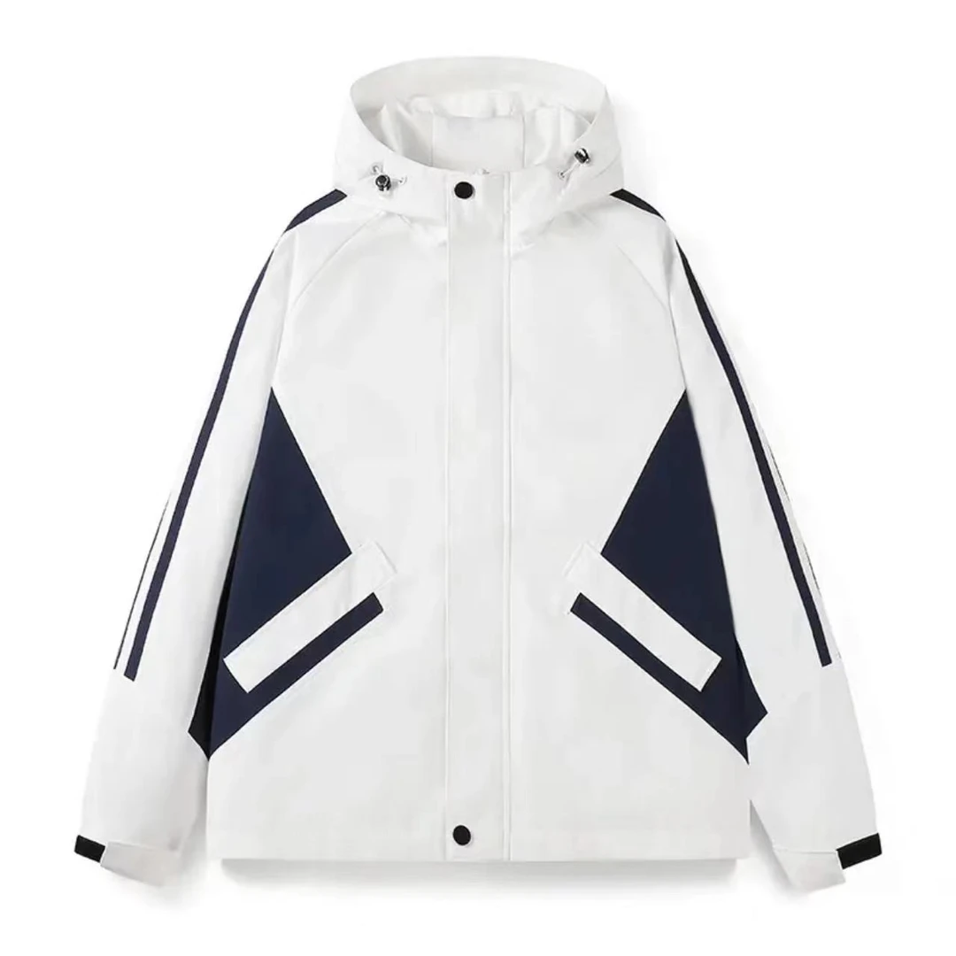 2【瑕疵看讲解下单】春秋简约经典休闲连帽夹克外套2212