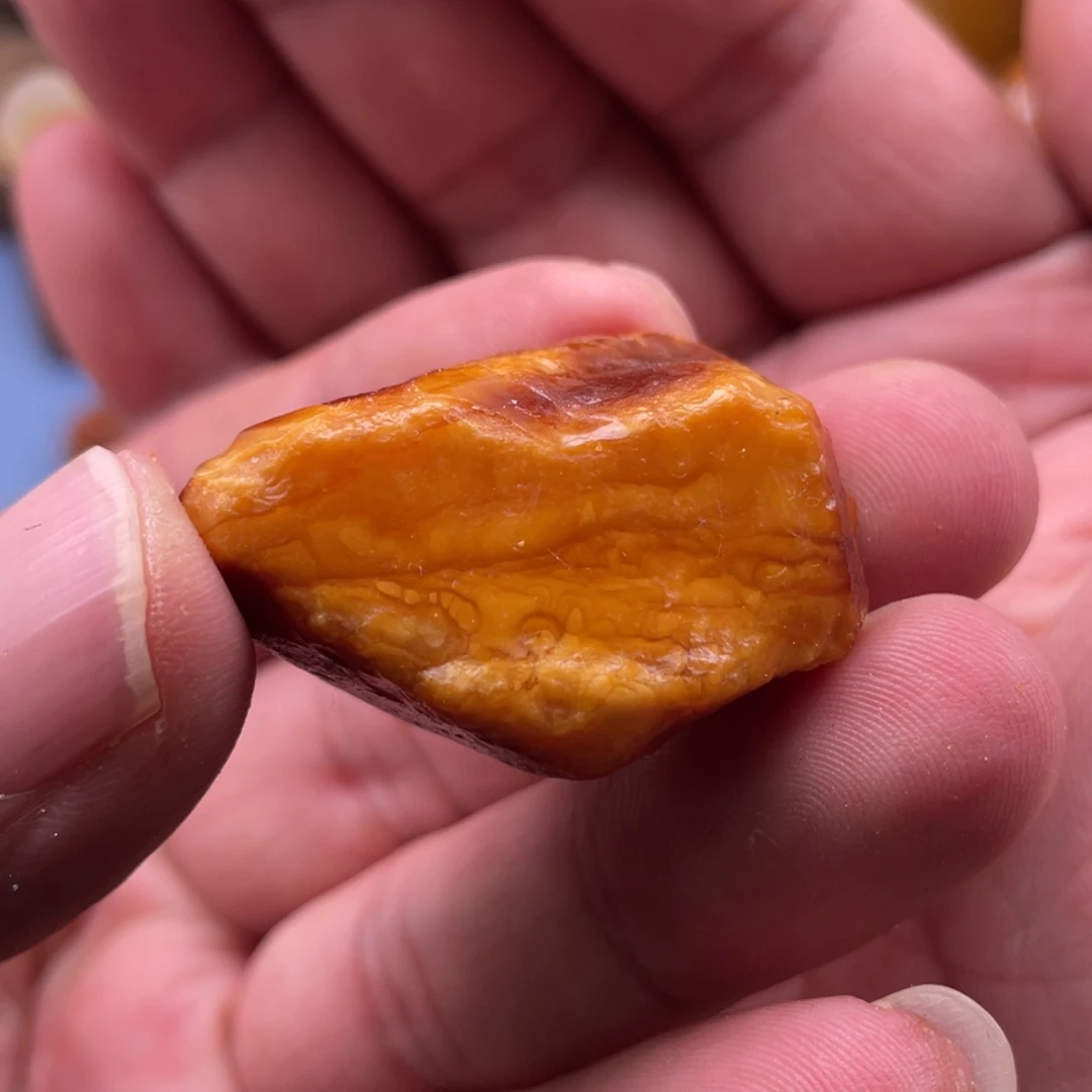 C***o定制琥珀未镶嵌蜜蜡