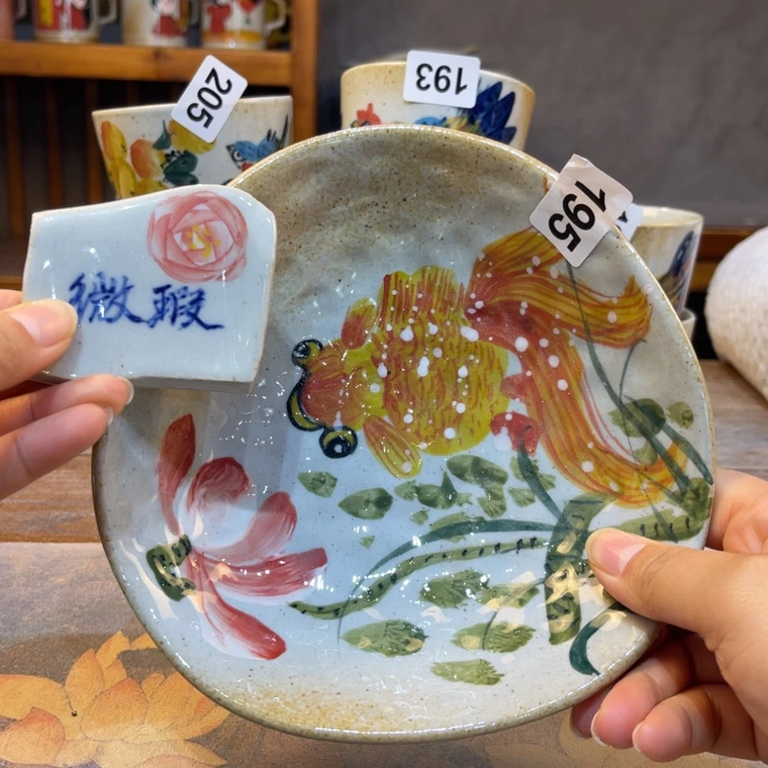 瓷片景德镇手工制作