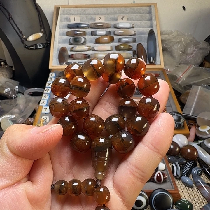 玛瑙/玉髓未镶嵌手串