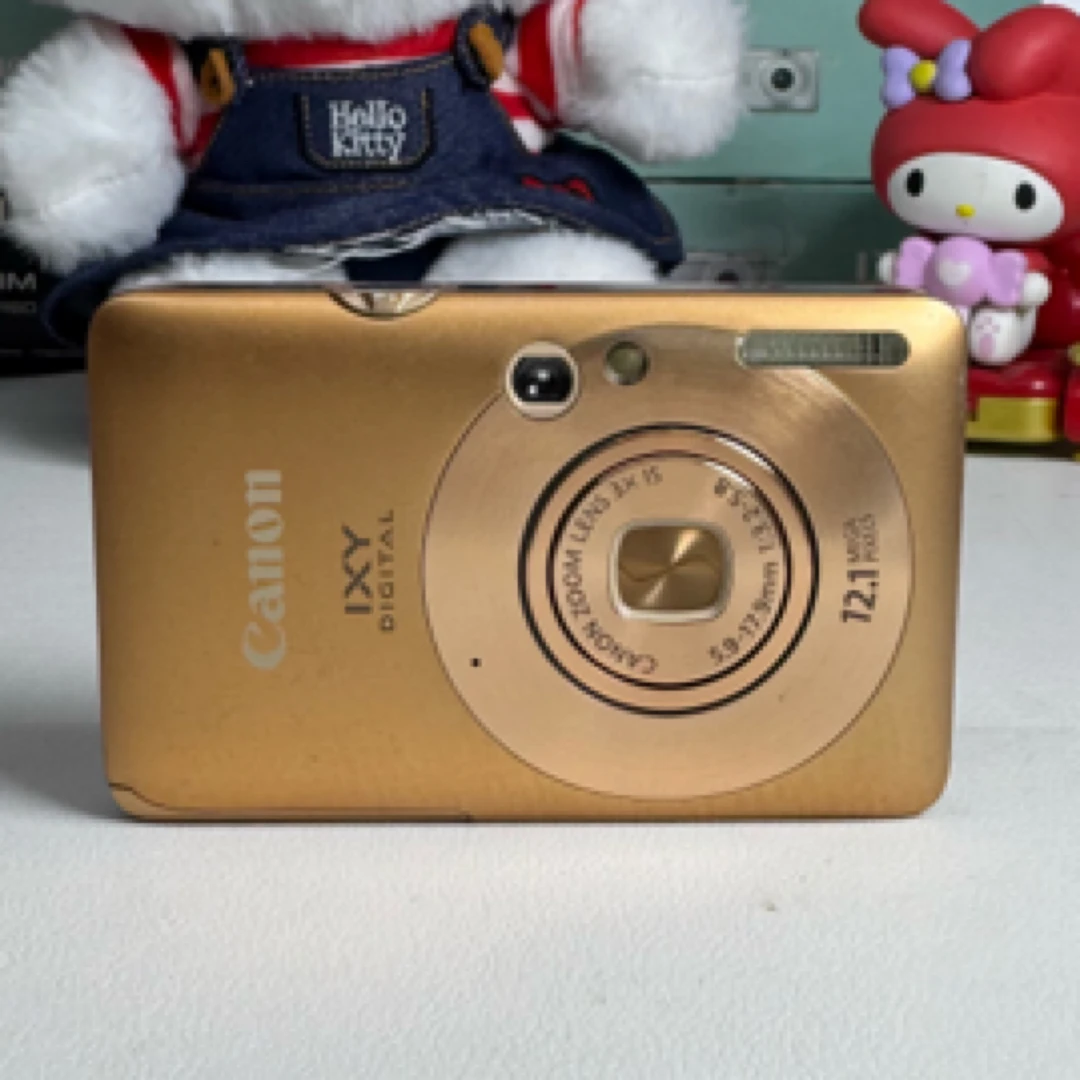 95新 Canon/佳能 佳能ixus100 金色 日文英文版 编号9969