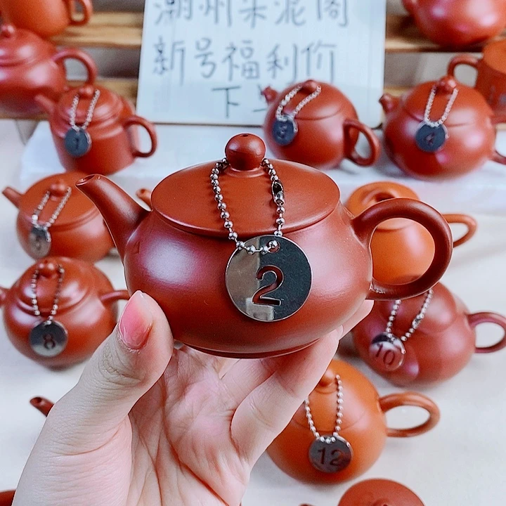 潮州朱泥壶明炉110