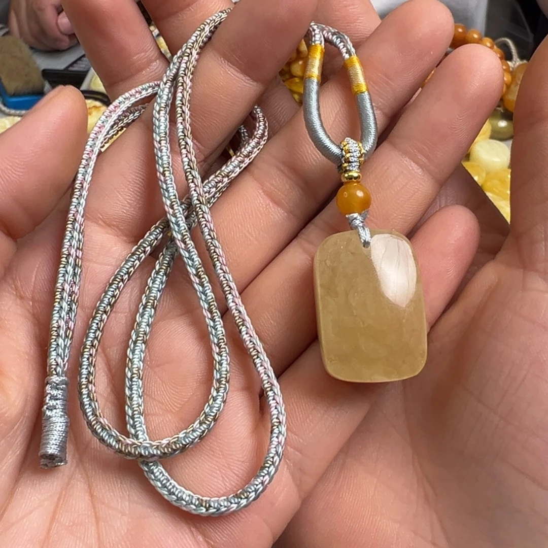 蜜蜡未镶嵌裸石蜜蜡