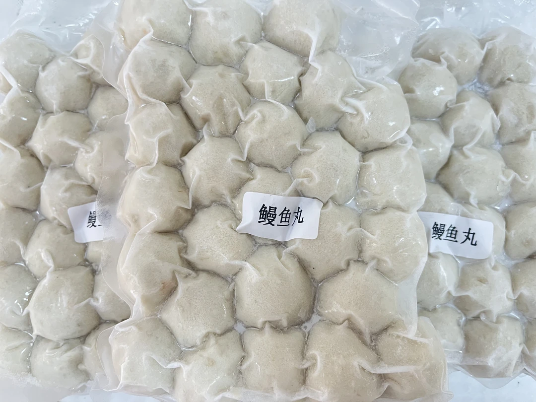 汕尾海特产手打鳗鱼丸章鱼丸