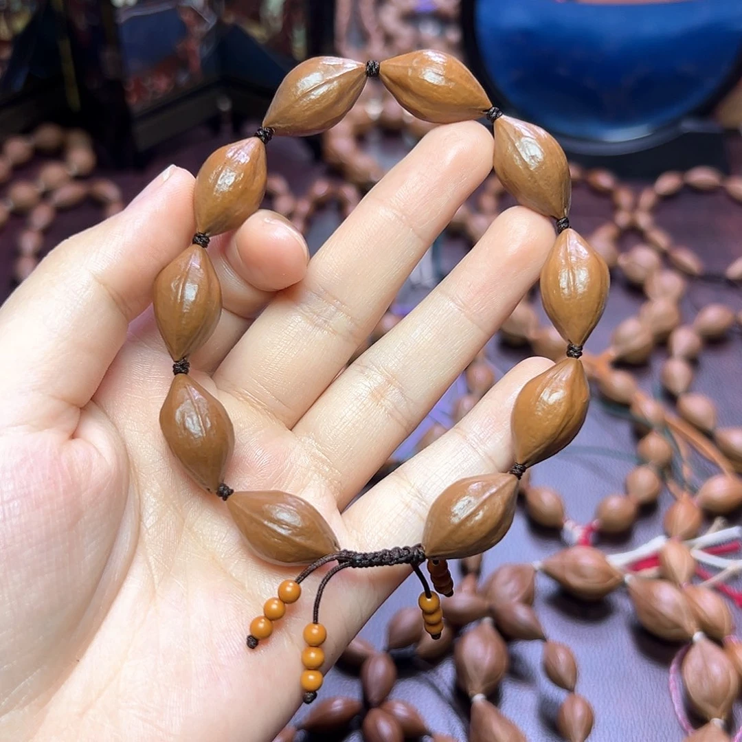 橄榄核手串/手链油 红皮 1.3 2.2左右