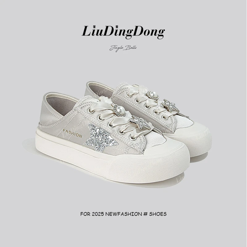 【刘叮咚女鞋】新款简约芭蕾风时尚休闲鞋2212