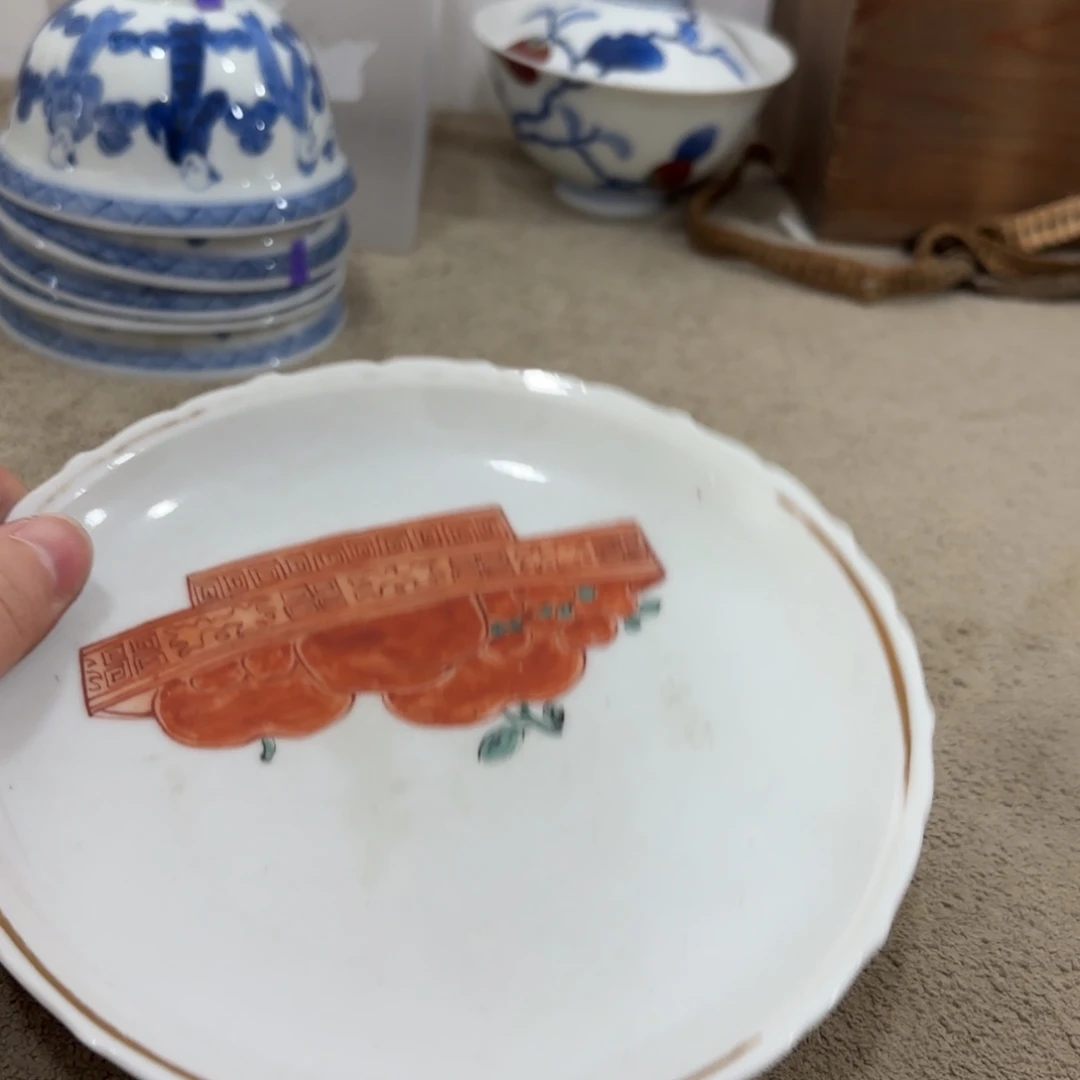 瓷片非常好看漂亮的物品