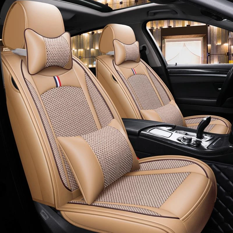 东风郑州全皮锐骐皮卡御风S16P16专用全包冰丝汽车座套夏季坐垫套