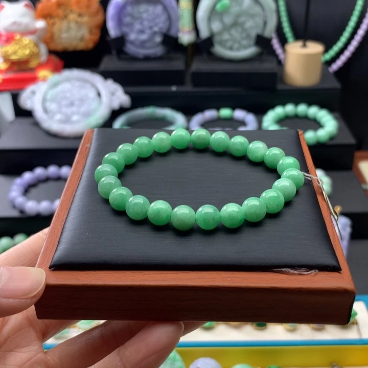 未镶嵌手链翡翠翡翠手串