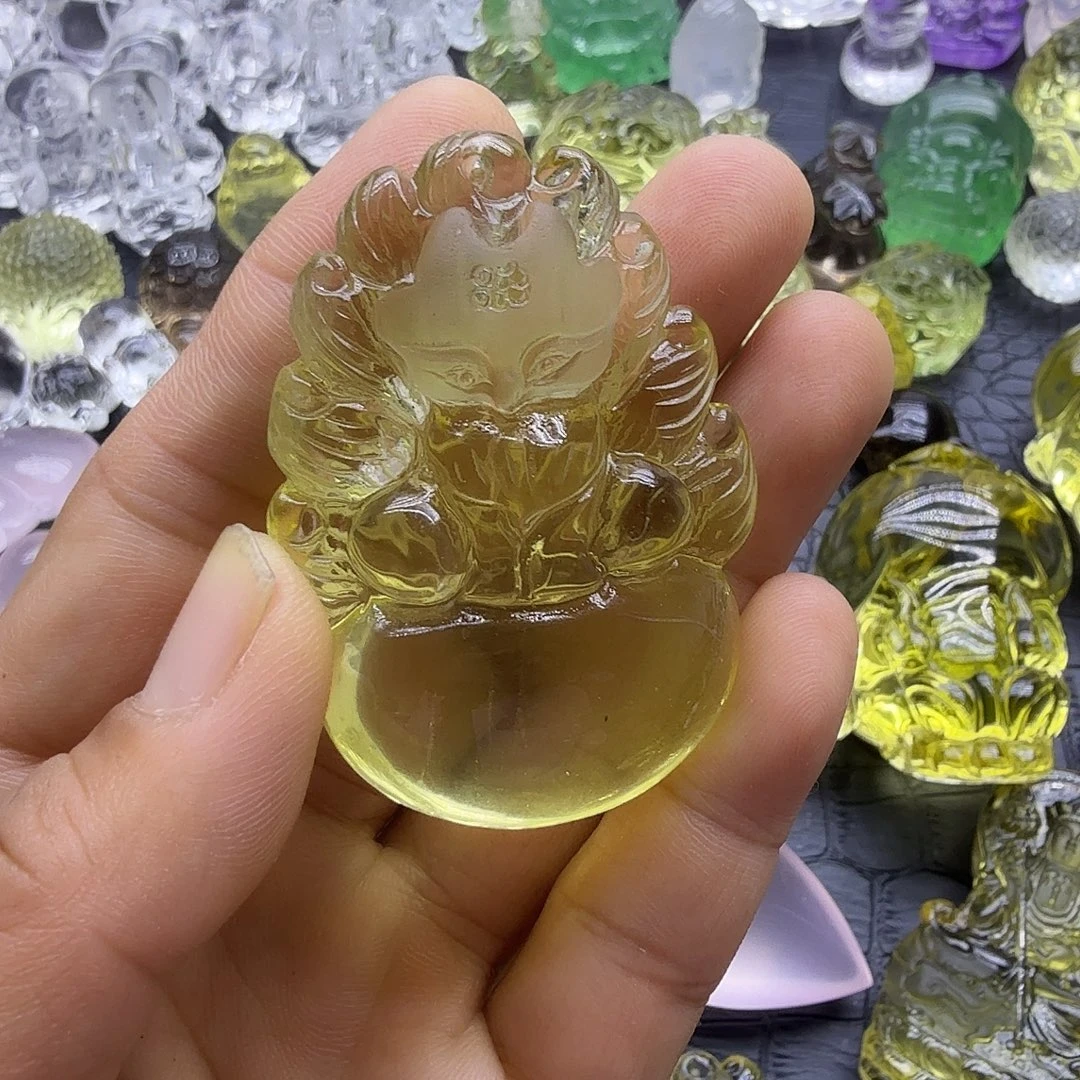 水晶吊坠(不含链)未镶嵌