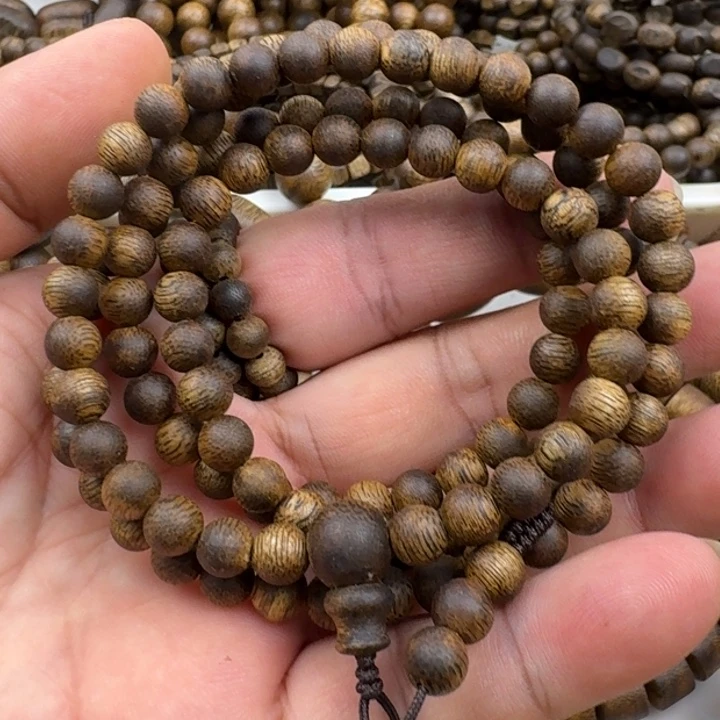 沉香手串乌身手串12克加